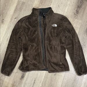 The North Face Dark Brown Fleece Jacket